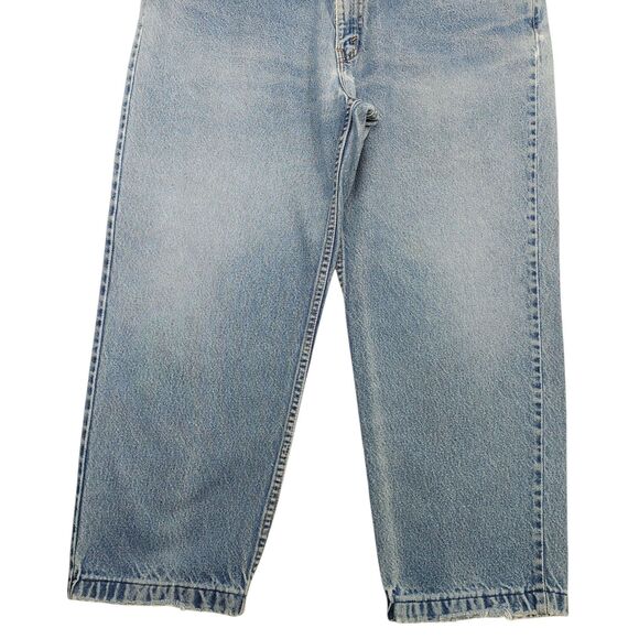 Vintage Levi's 550 Made In USA Relaxed Jeans 40x26 (Re-Hemmed) READ! - Picture 9 of 16